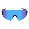 Optic Nerve - FixieBLAST Matte Black w Blue Mirror