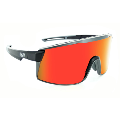 Optic Nerve - FixieMAX Black/Grey w Red Mirror