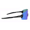 Optic Nerve - FixieBLAST Matte Black w Blue Mirror