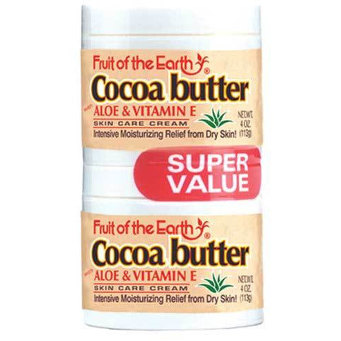 Fruit Of The Earth Cocoa Butter with Aloe Vera and Vitamin E Cream