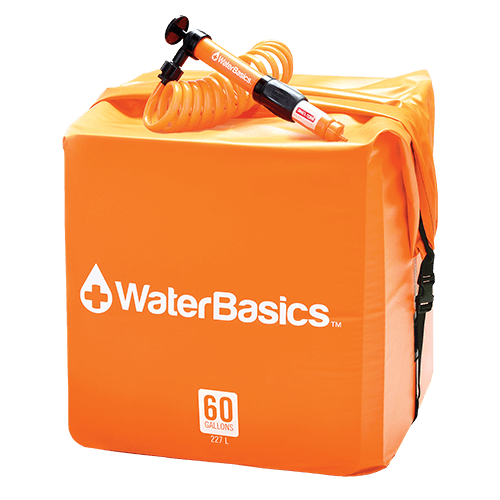 WaterBasics - Emergency Water Storage Kit, 60 Gallon (227l)