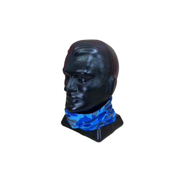 MFH Multi Functional Headwear - Camo Generic Blue