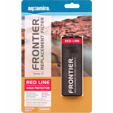 Aquamira® - Frontier™ Series IV Red Line Replacement Filter
